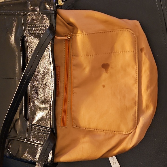 Hobo International Black Shoulder Bag Tote - Picture 7 of 13